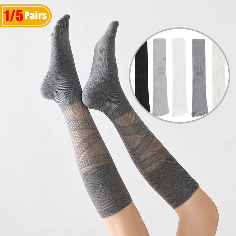 Badminton Fun - 1/5 Pairs Women's Compression Five Finger