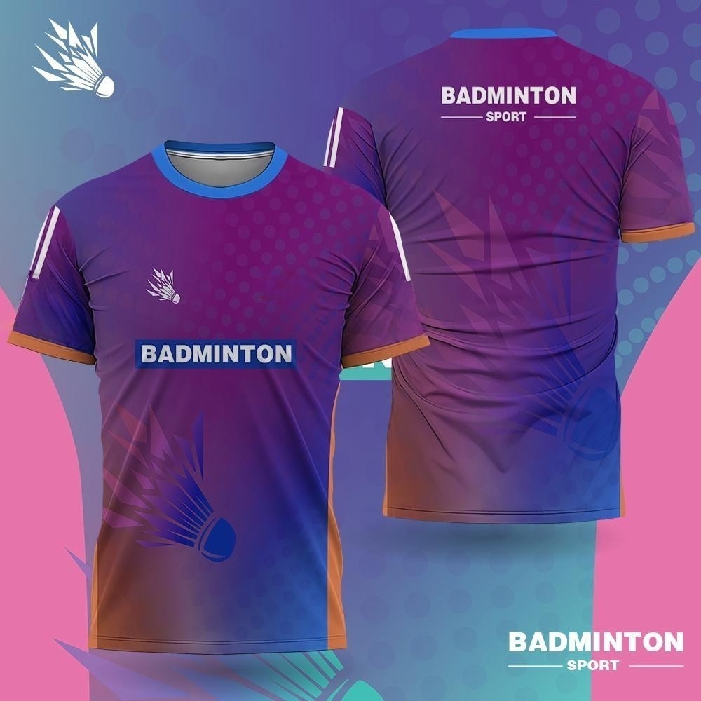 Men's Badminton Clothing Gradi - Badminton Logo review and price