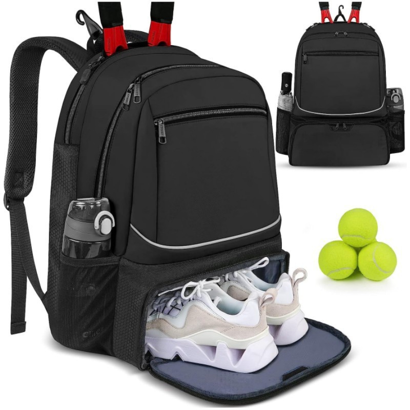 Large Capacity Tennis Backpack - Badminton Fun review and price